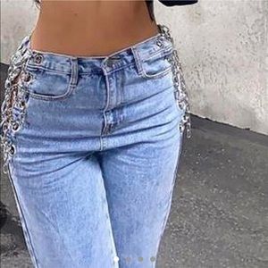 Chained jeans